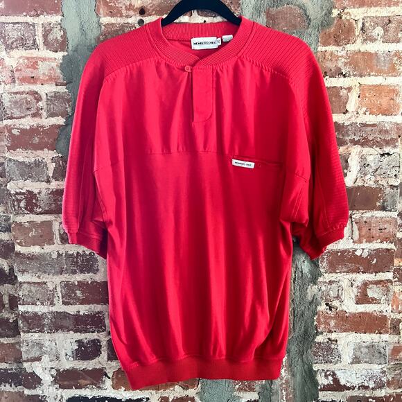 VTG Member's Only Men's Red Shirt XLT 20x28 - Picture 2 of 4